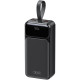 Power Bank XO PR298, 30000 мА·год, 65W, чорний