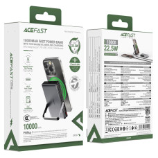 Power bank ACEFAST M17 10000mAh PD20W Qi чорний