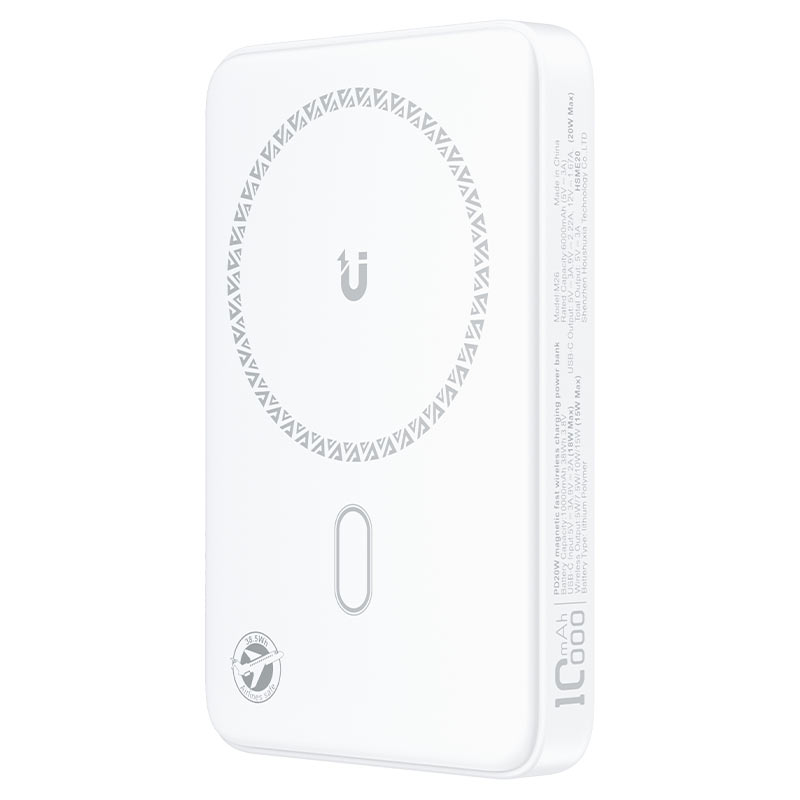 Power bank ACEFAST M26 10000mAh PD20W Qi білий