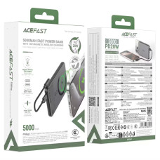Power bank ACEFAST M30 5000mAh PD20W чорний