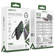 Power bank ACEFAST M31 10000mAh 22.5W чорний
