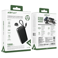 Power bank ACEFAST M7 10000mAh PD30W чорний