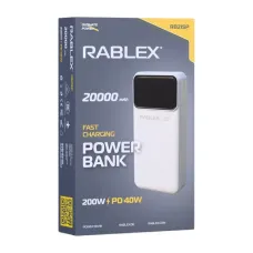 Power bank RABLEX RB-21SP 20000mAh 200W чорний