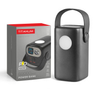 Power bank TITANUM WC60 60000mAh PD100W чорний