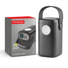 Power bank TITANUM WC60 60000mAh PD100W чорний