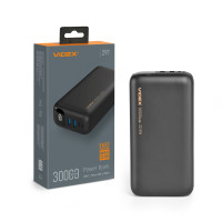 Power bank VIDEX VPB-297 30000mAh 22.5W чорний