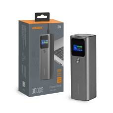 Power bank VIDEX VPB-316 30000mAh 162W чорний