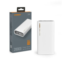 Power bank VIDEX VPB-320 20000mAh 22.5W білий