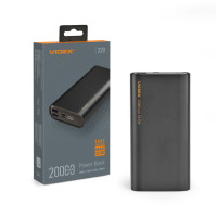 Power bank VIDEX VPB-320 20000mAh 22.5W чорний