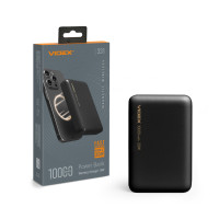 Power bank VIDEX VPB-331-B 10000mAh PD20W чорний