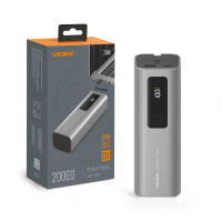 Power bank VIDEX VPB-366 20000mAh 165W чорний
