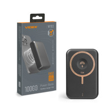Power bank VIDEX VPB-W102 10000mAh PD20W сірий