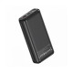 УМБ Power Bank XO PB309 20000mAh, 22.5W, PD/QC3.0, Type-C, LED дисплей, Black