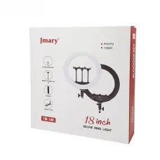 Кільцева лампа Jmary FM-18R, 18 см, Чорна