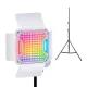 LED-панель Jmary FM-428RGB, Чорна