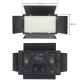 Прямокутне студійне світло LED PRO 600, 10", Чорна