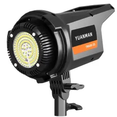 Студійний LED-освітлювач YM-600-SS, 3200K-8500K, кріплення Bowens, Чорна